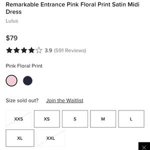 Floral Satin Midi Dress